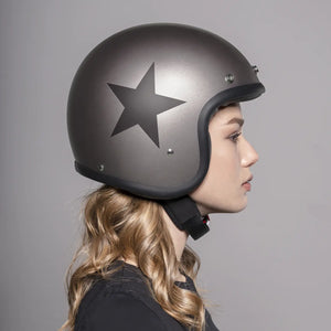 
                  
                    DMD RETRO HELMET STAR GREY
                  
                